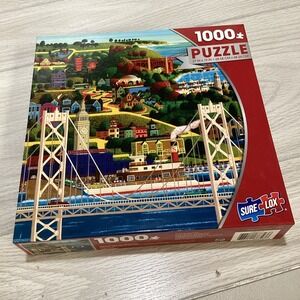 TCG SURELOX 1000 Pieces 27" x 19" Bridges of San Francisco‎ * Factory Sealed*